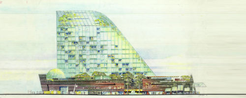 Solar Highrise, Conceptual, 1979